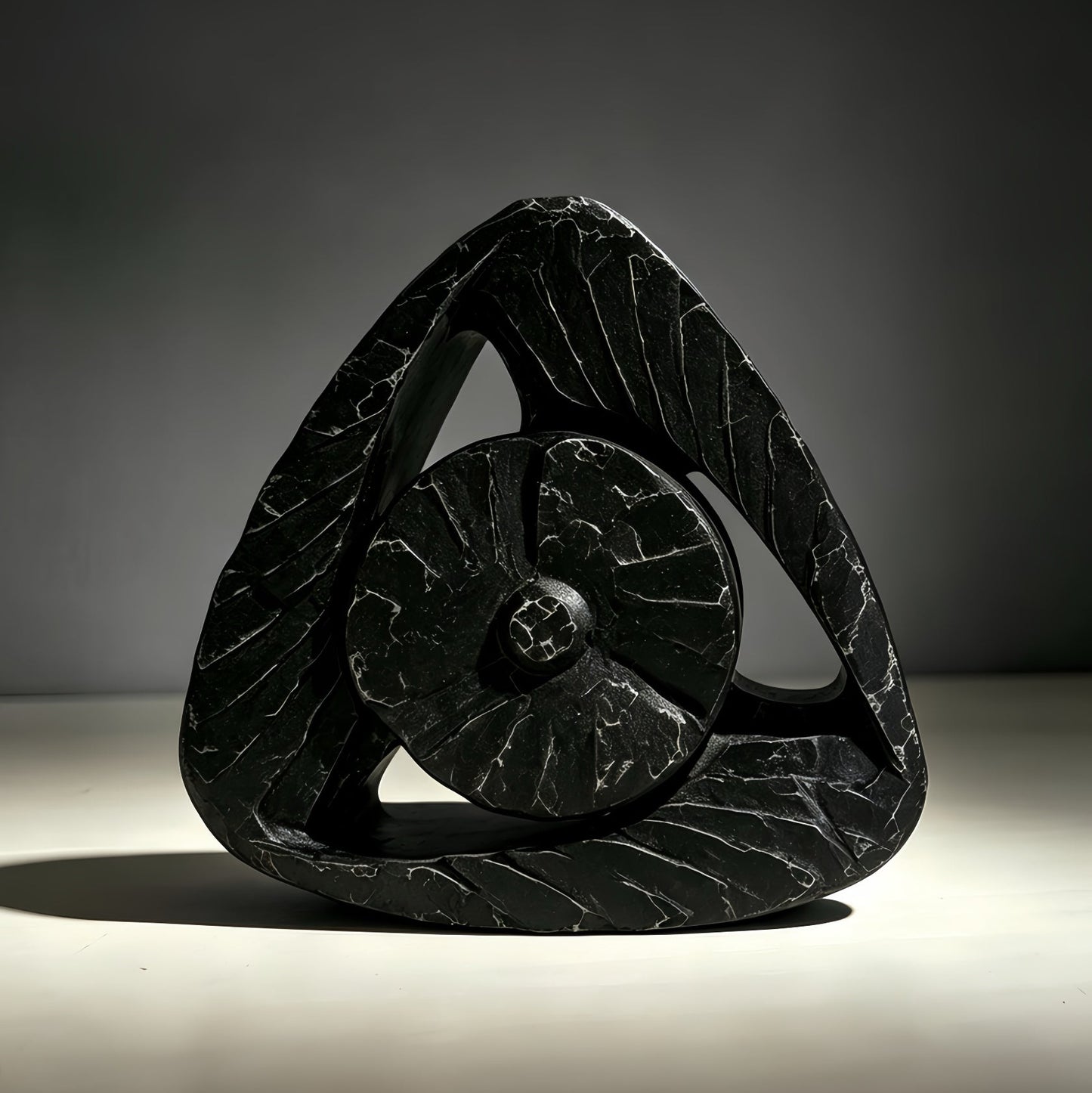 Vrtx 2.0 Tungsten Handmade Rock Pattern